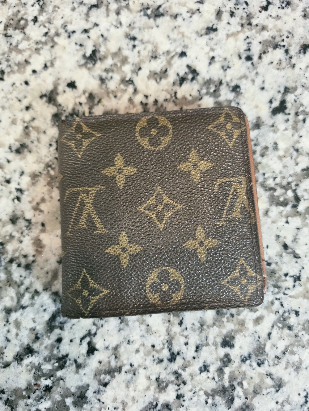 Louis Vuitton Brown Monogram Canvas Bifold Wallet